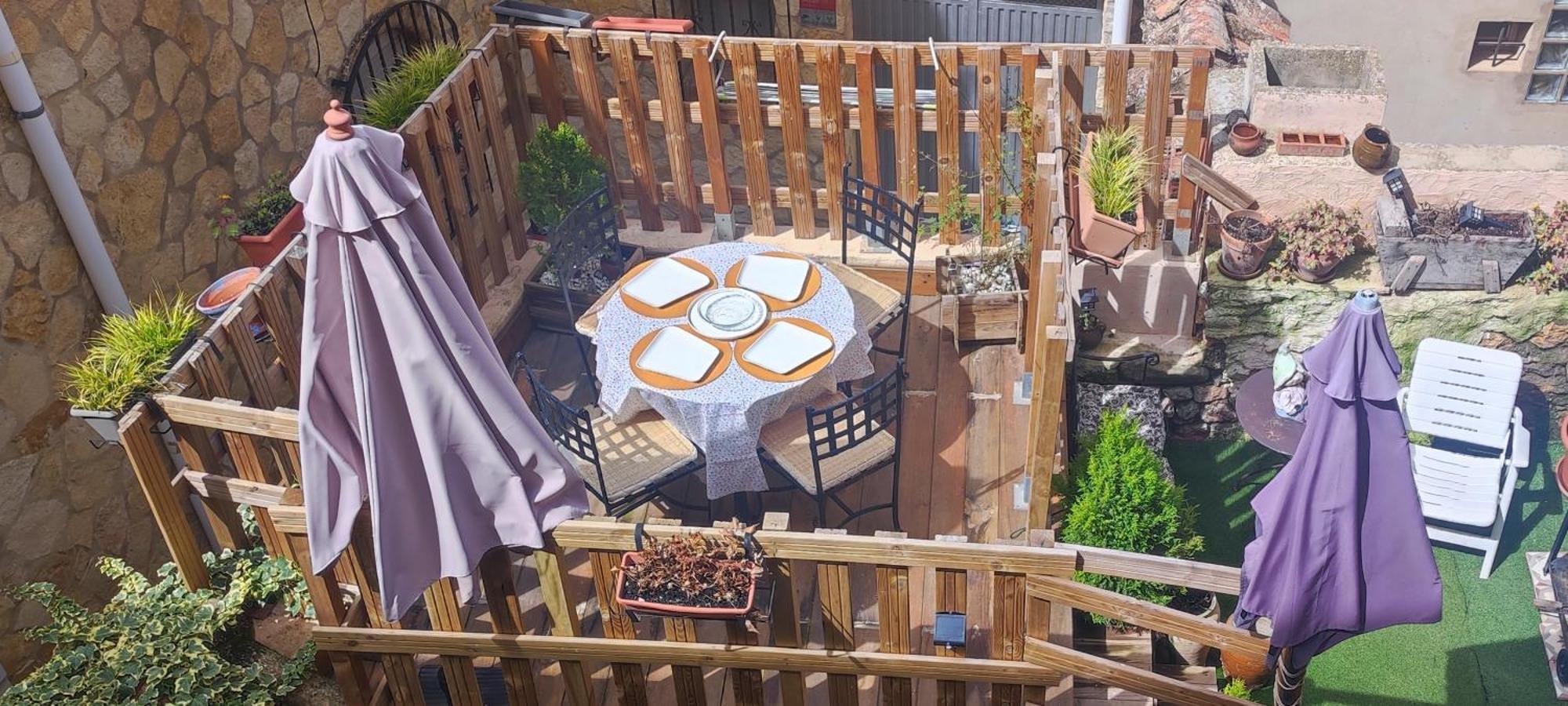 Вилла Alcoba Con Patio Del Siglo XIX Villanueva de Viver Экстерьер фото